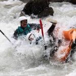 Canoé Kayak gonflable Rabioux Durance Embrun hautes-alpes La Guilde Eau Vive 17km copie